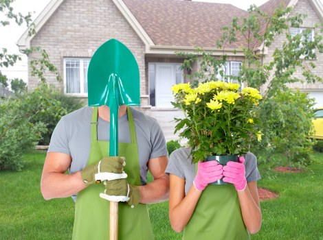 Close-up of high pressure cleaning service demonstration